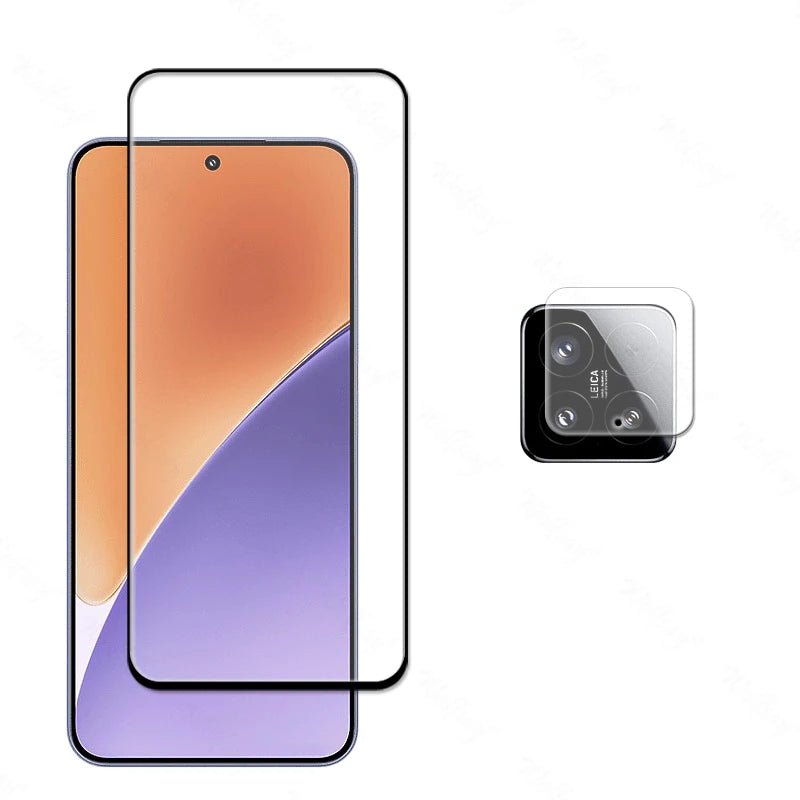 Verre trempé Xiaomi 15 + Protection Lentille Camera - ShopElectro